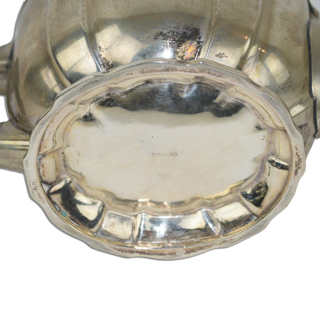 Circa 1920 - 1930 Sterling Silver Tea Set - 57.25 ozt