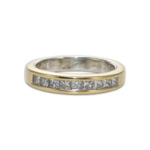 Diamond Band in 14K Yellow Gold
