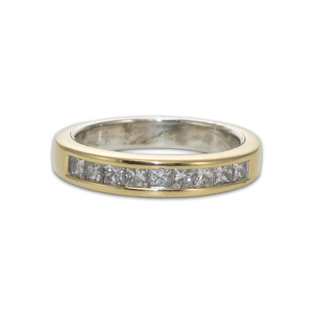 Diamond Band in 14K Yellow Gold