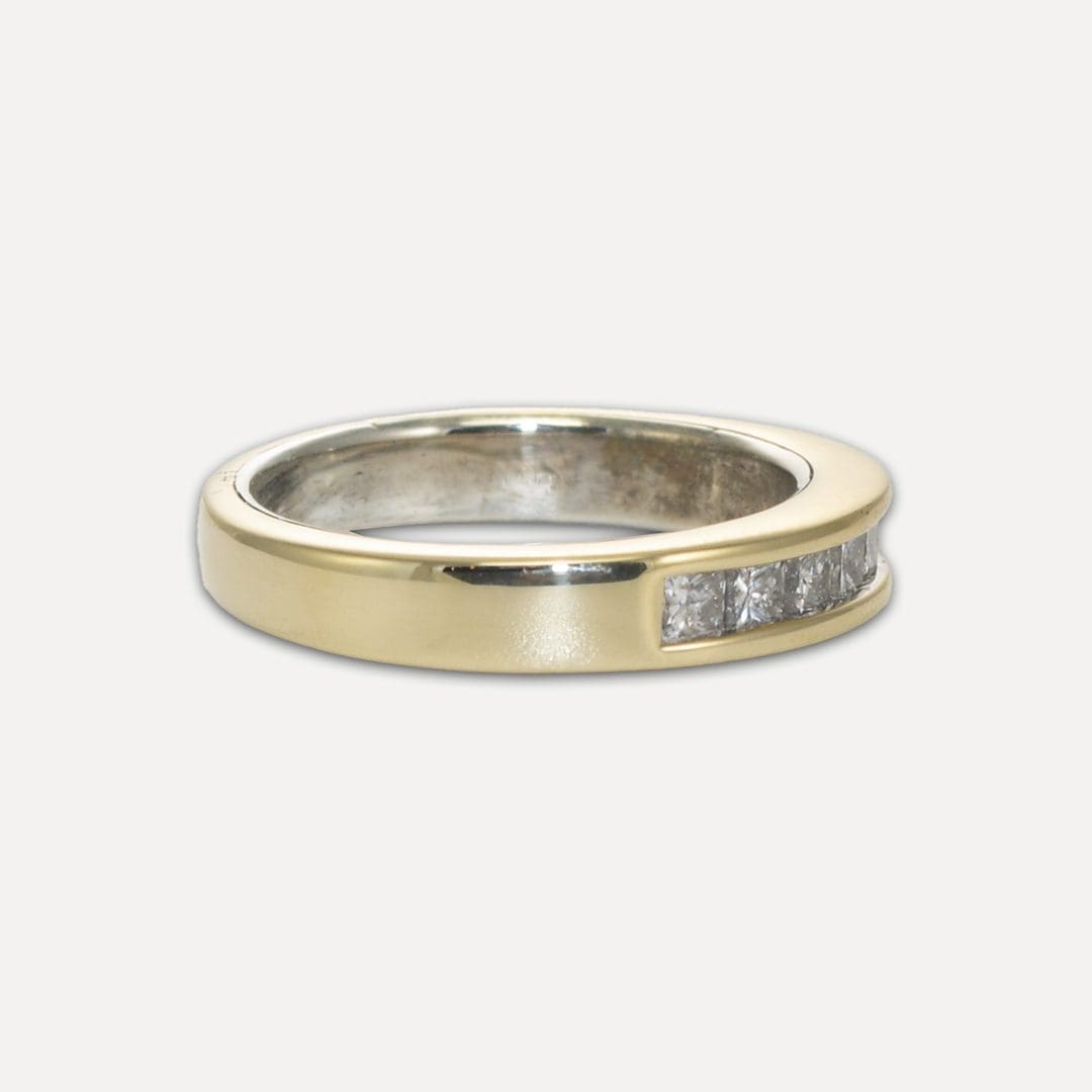14K Yellow Gold Diamond Band 1.00ct - Image 2