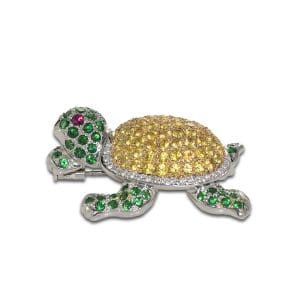 Turtle Brooch