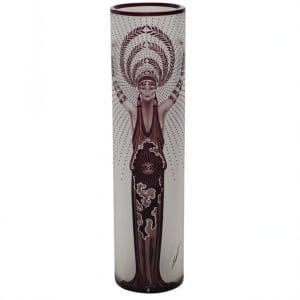 Erté Vase, DIANA Limited Edition 261/300