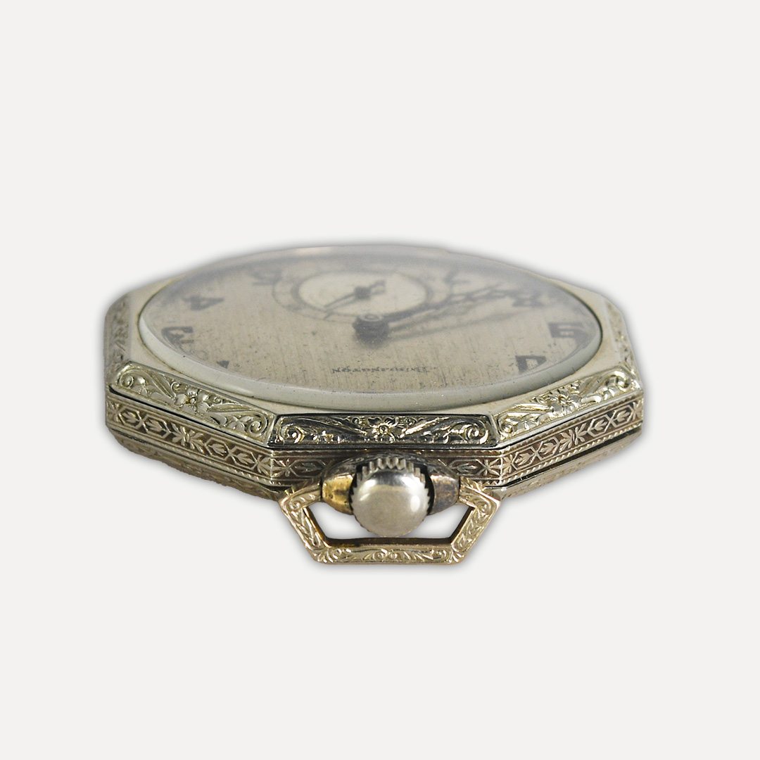 Men's Burlington 14K Gold Filled Pocket Watch - Image 3