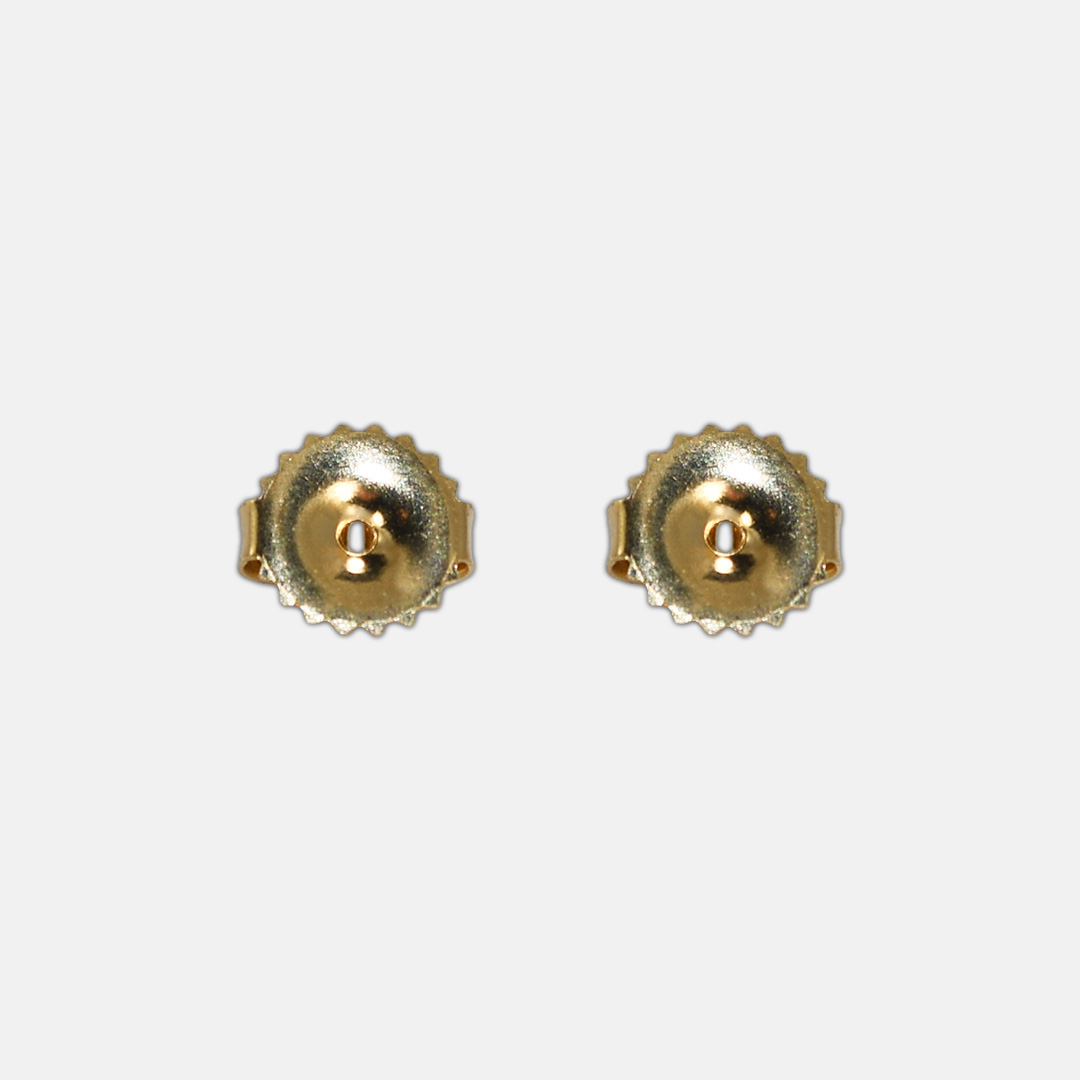 14K Yellow Gold Diamond J Curve Earrings 1.50 ct - Image 6