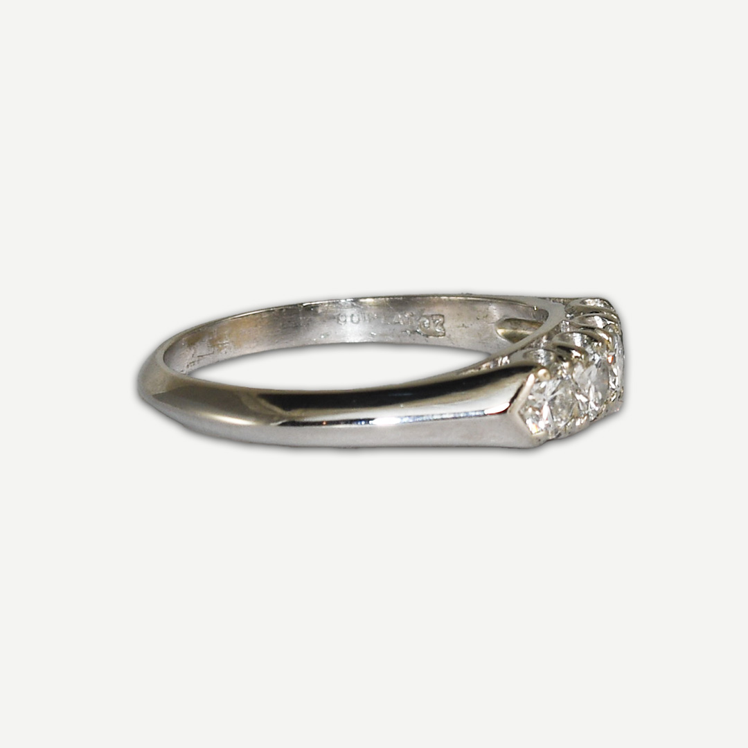 Platinum Diamond Ring 0.50 ct - Image 3