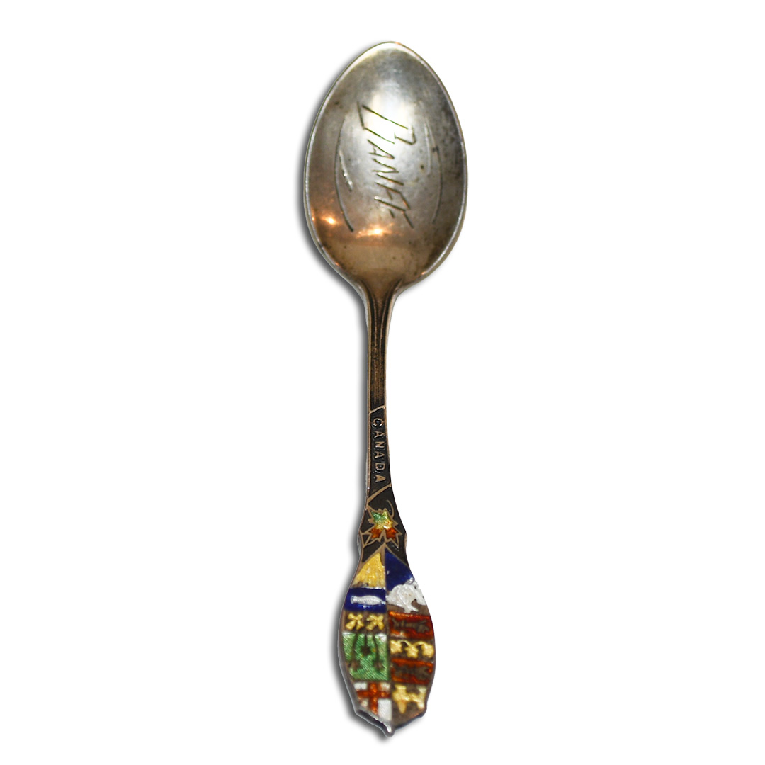 Set of 4 Sterling Silver Canada Souvenir Spoons - Image 3