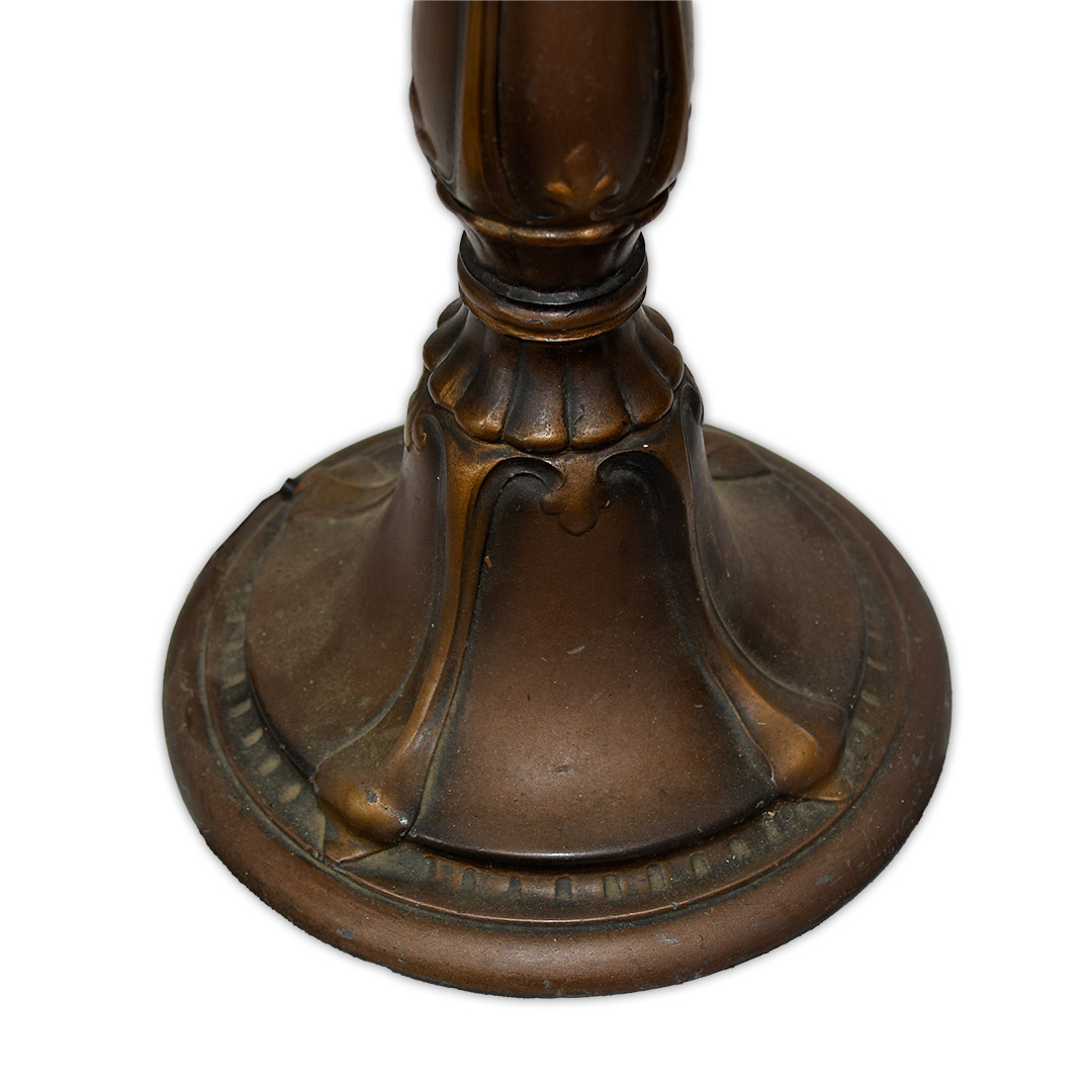 Original Antique Handel Style Table Lamp Circa 1920 - Image 7