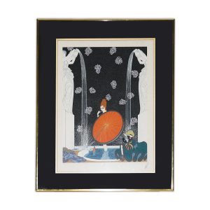 Bath of Marquise by Erte (Signed)