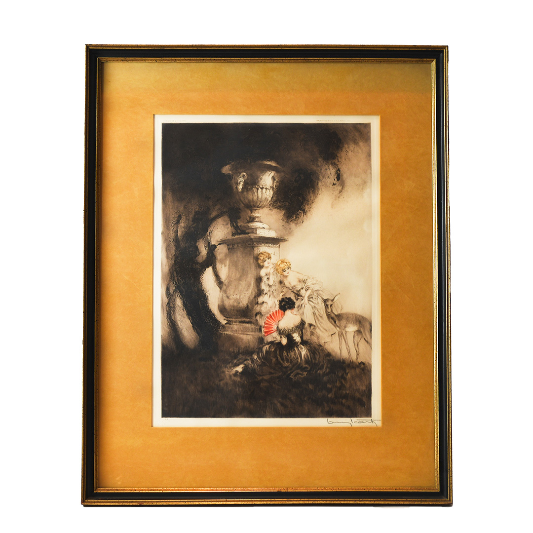 Four Dears by Louis Icart (Signed) - Image 6