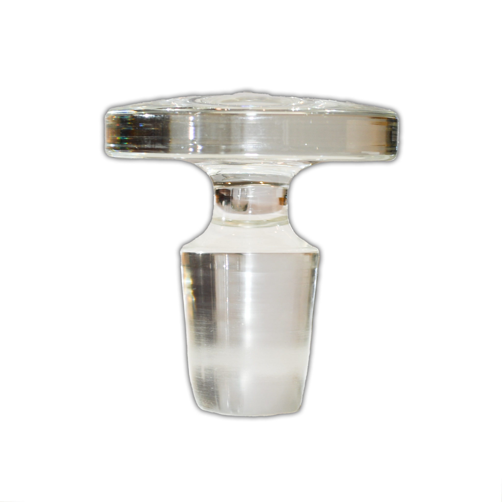 Glass Decanter with Stopper - Image 3