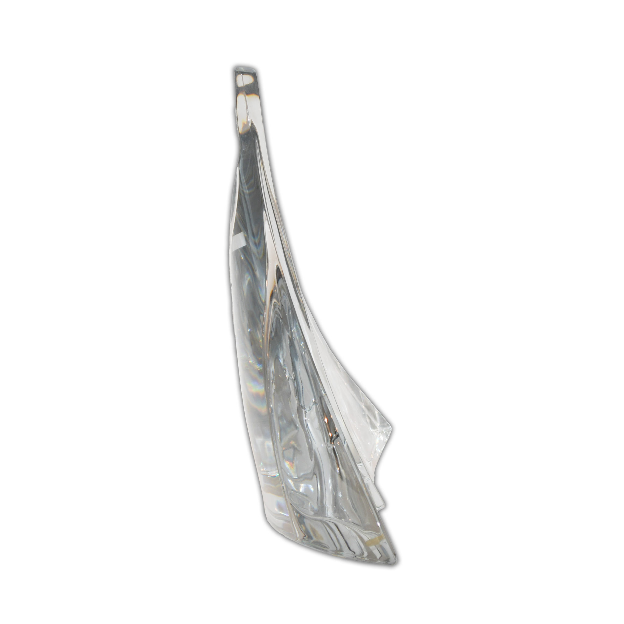 美品【baccarat】クリスタルドール Baccarat Crystal Figurine, Guardian Angel with Songbook