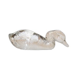 Vintage Baccarat Crystal Duck