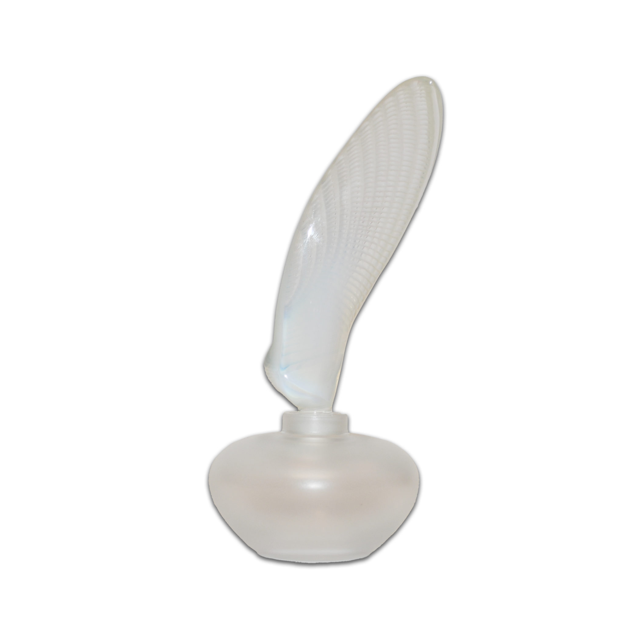 Vintage Lalique Crystal Opalescent Shell Coquillage Perfume - Image 3
