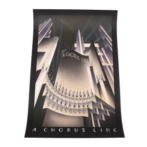 A Chorus Line Lithograph By Robert Hoppe