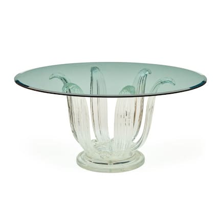 Lalique Style, Contemporary Cactus Table - Image 3