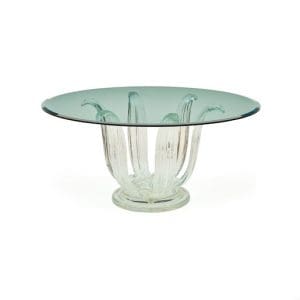 Lalique Style, Contemporary Cactus Table