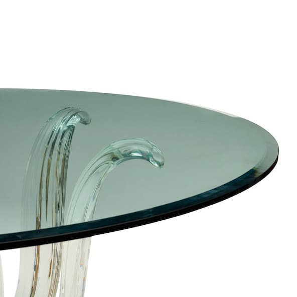 Lalique Style, Contemporary Cactus Table - Image 2