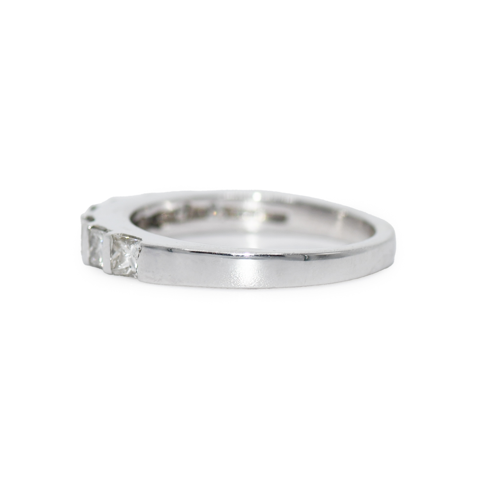 14K White Gold Diamond Band Ring 0.50tdw, 3.3g - Image 5