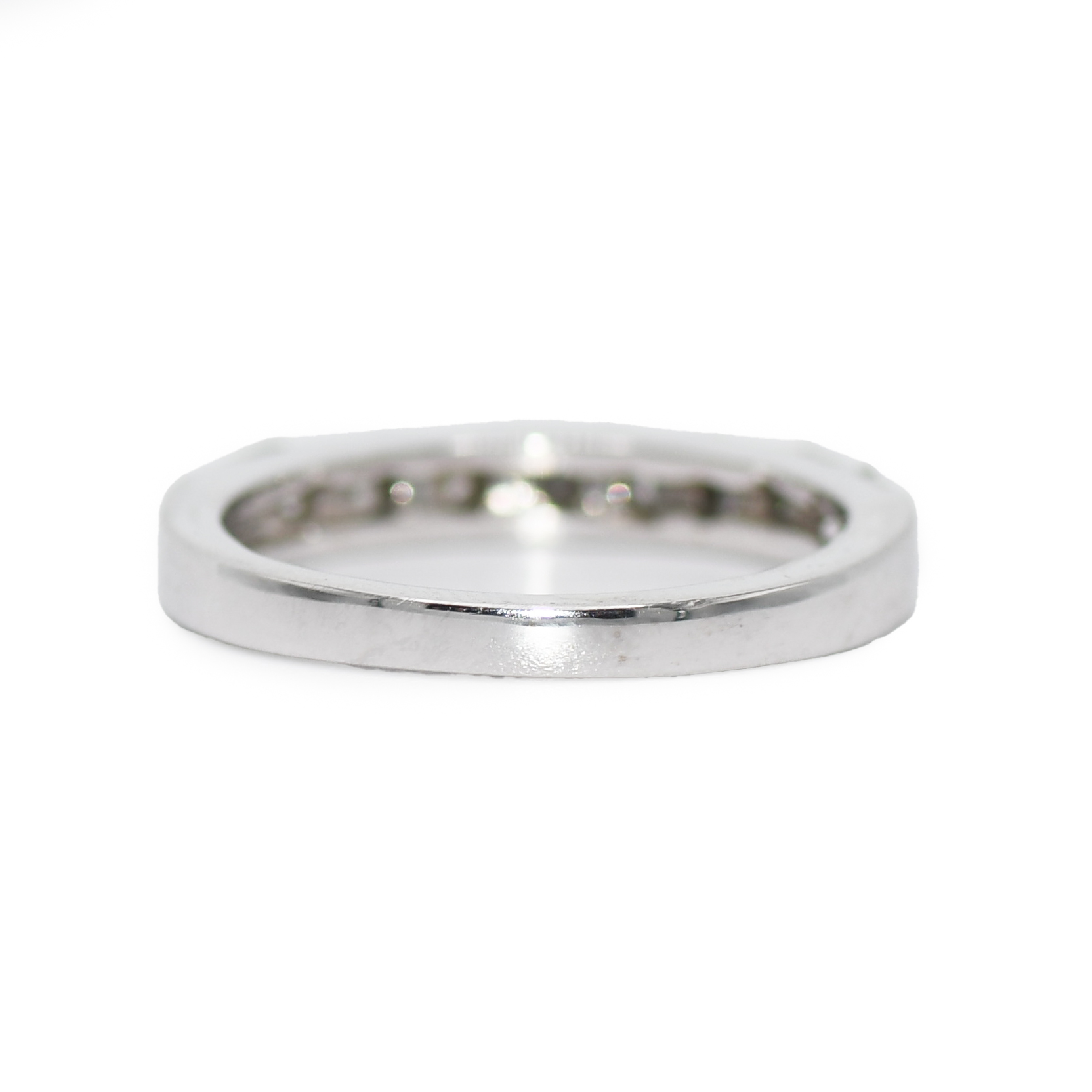 14K White Gold Diamond Band Ring 0.50tdw, 3.3g - Image 4