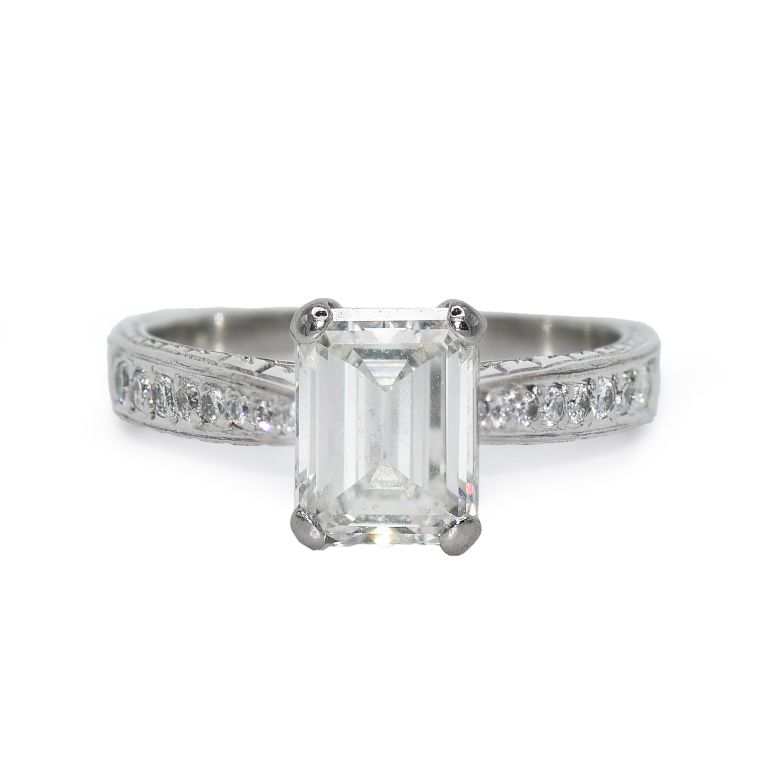 Platinum Diamond Engagement Ring