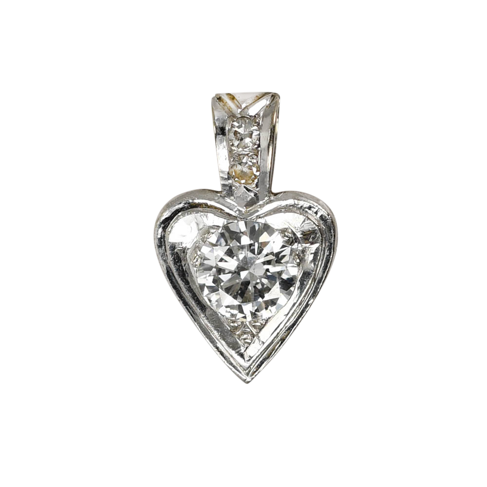 Diamond Heart Pendant