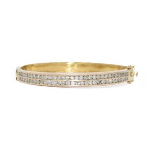 Diamond Bangle Bracelet