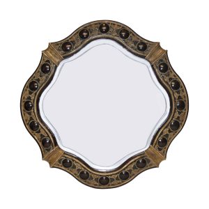 Antique Harrison & Gil Fine Carved Mirror