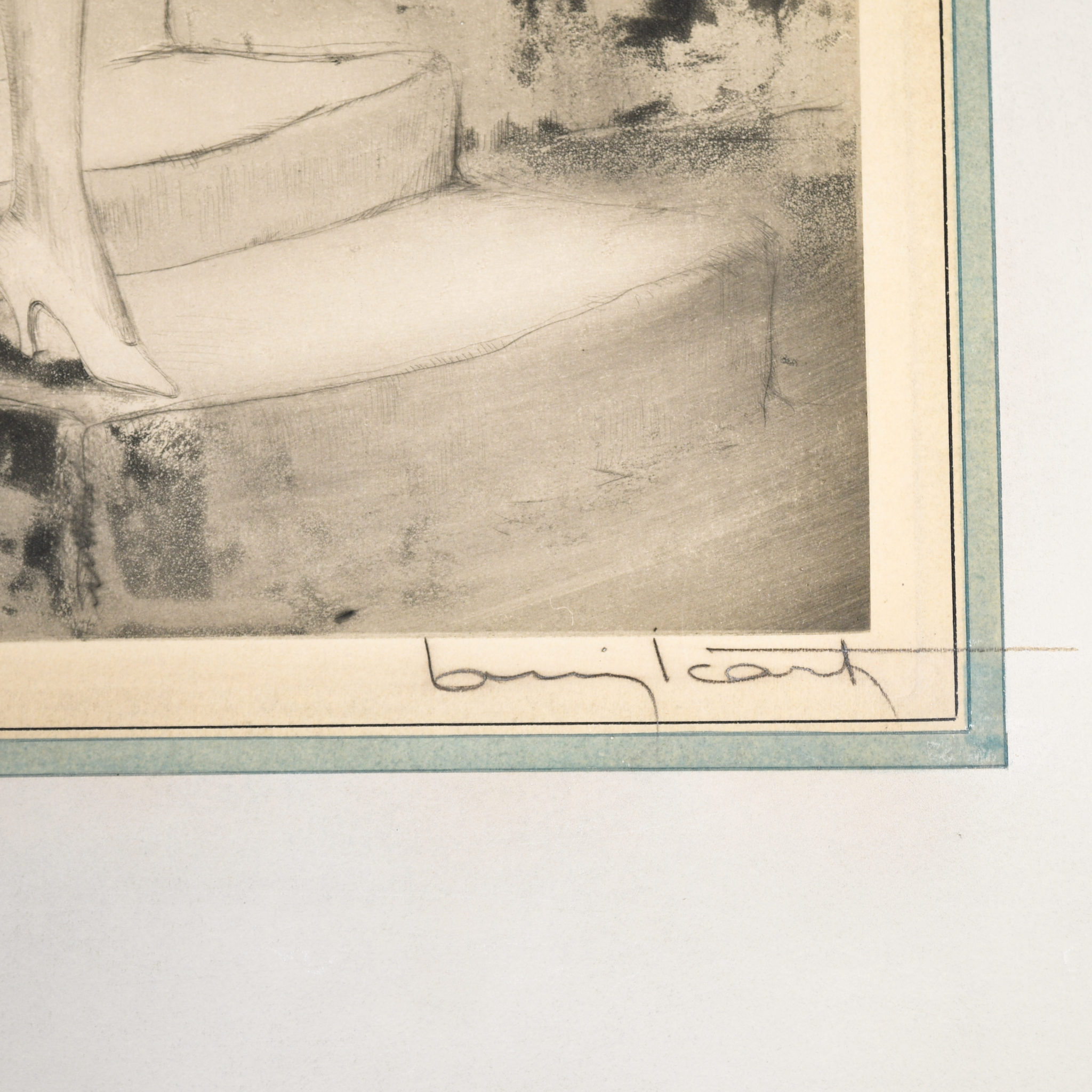 Milkmaid by Louis Icart (Circa 1928); Signed - Image 2