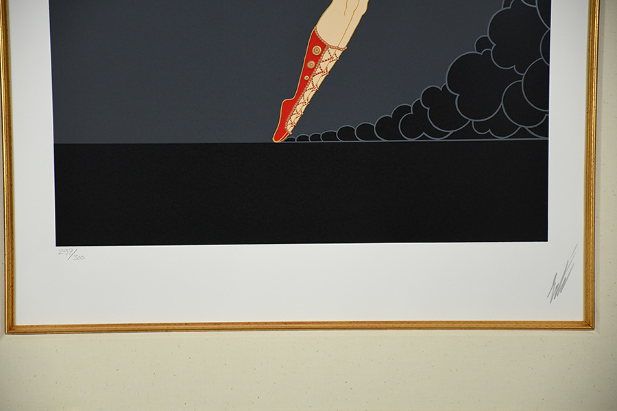 The Dancer by Erte, Limited Edition Print; Signed - Image 2