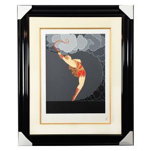 The Dancer by Erte, Limited Edition Print; Signed