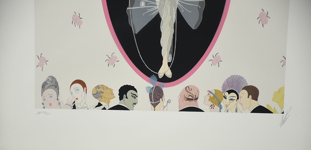 The Portrait Serigraph by Erte - Image 2