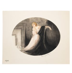 Sapho by Louis Icart, Signed