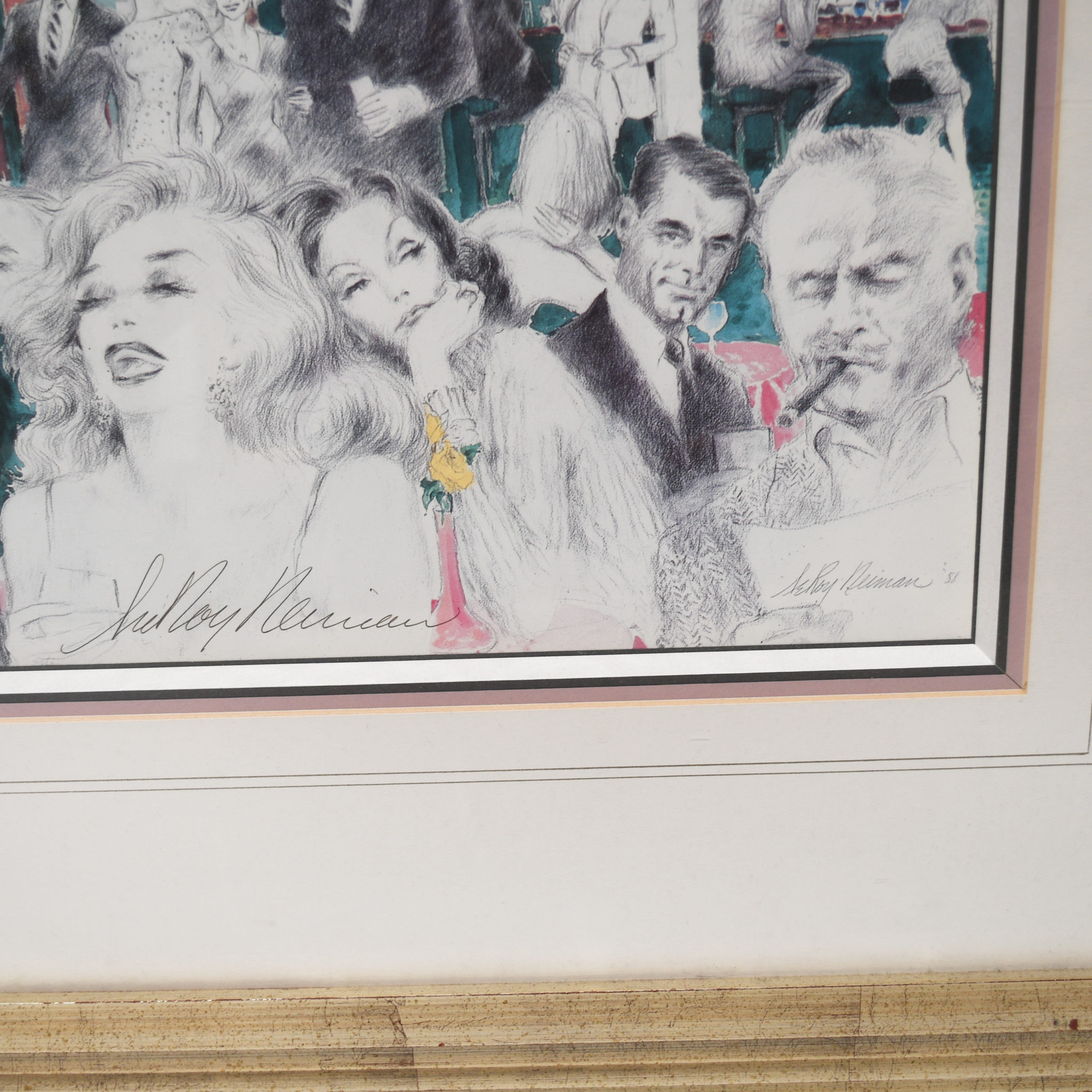 Polo Lounge Serigraph by LeRoy Neiman - Image 4