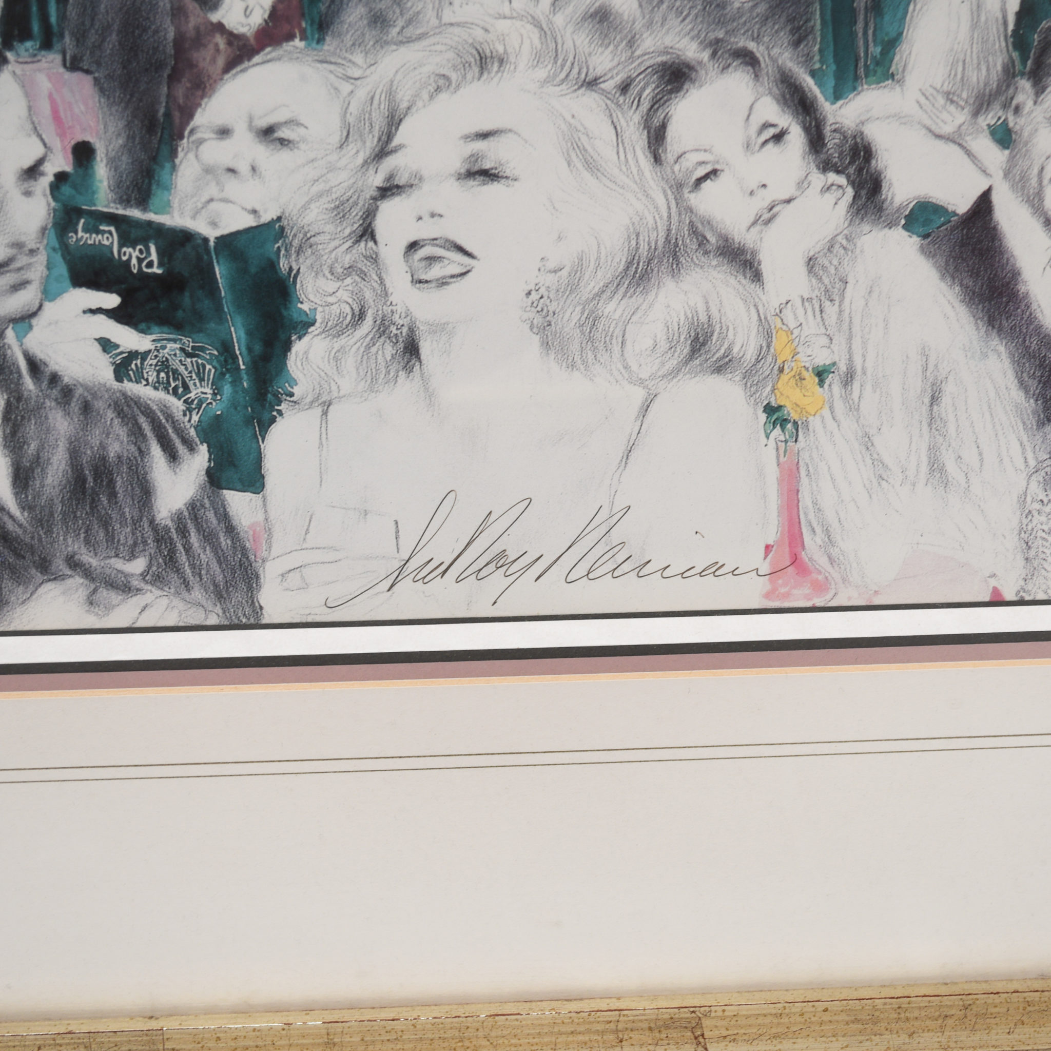 Polo Lounge Serigraph by LeRoy Neiman - Image 2