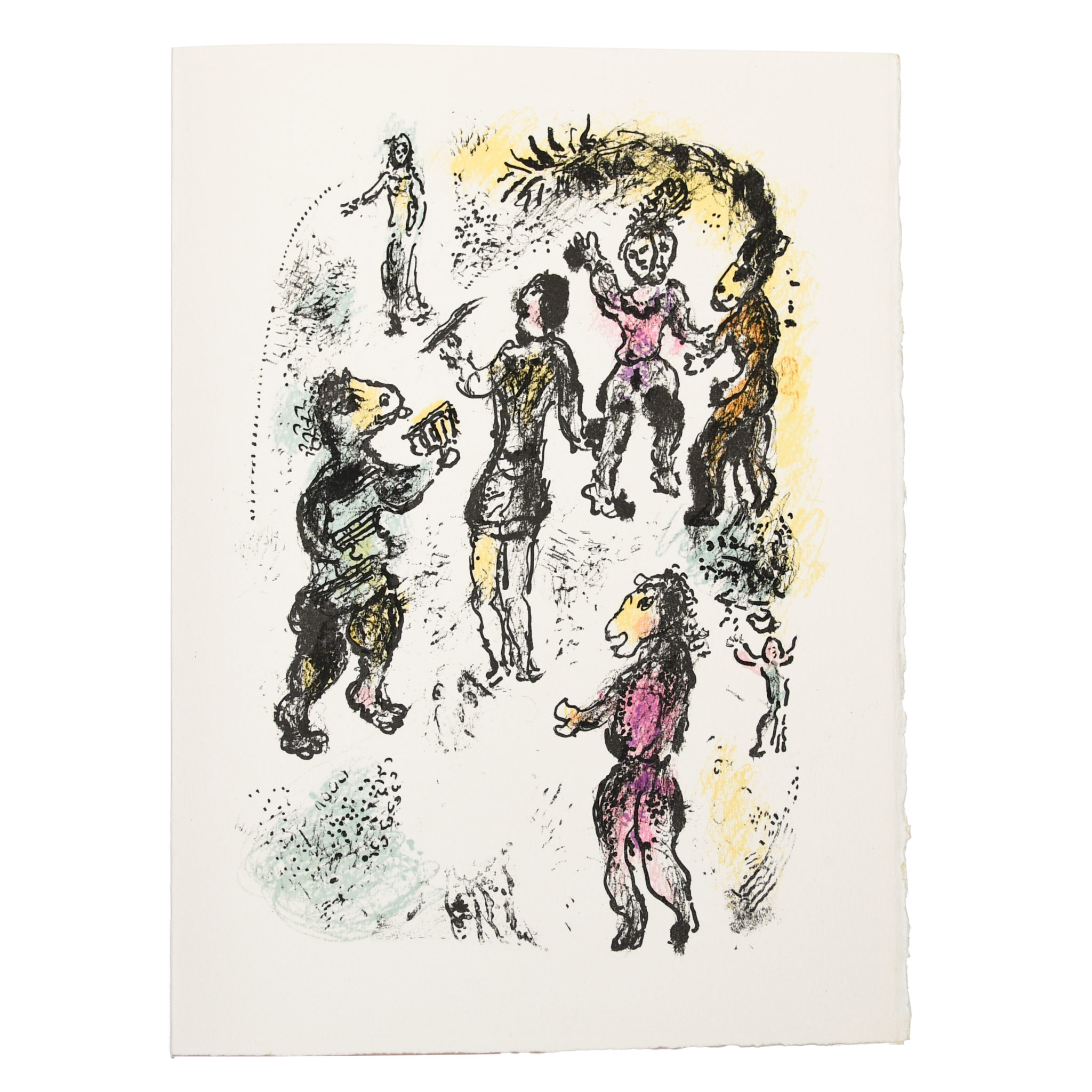 Marc Chagall, La feerie et le royaume (The Fairy and the Kingdom); 5th of 10 works