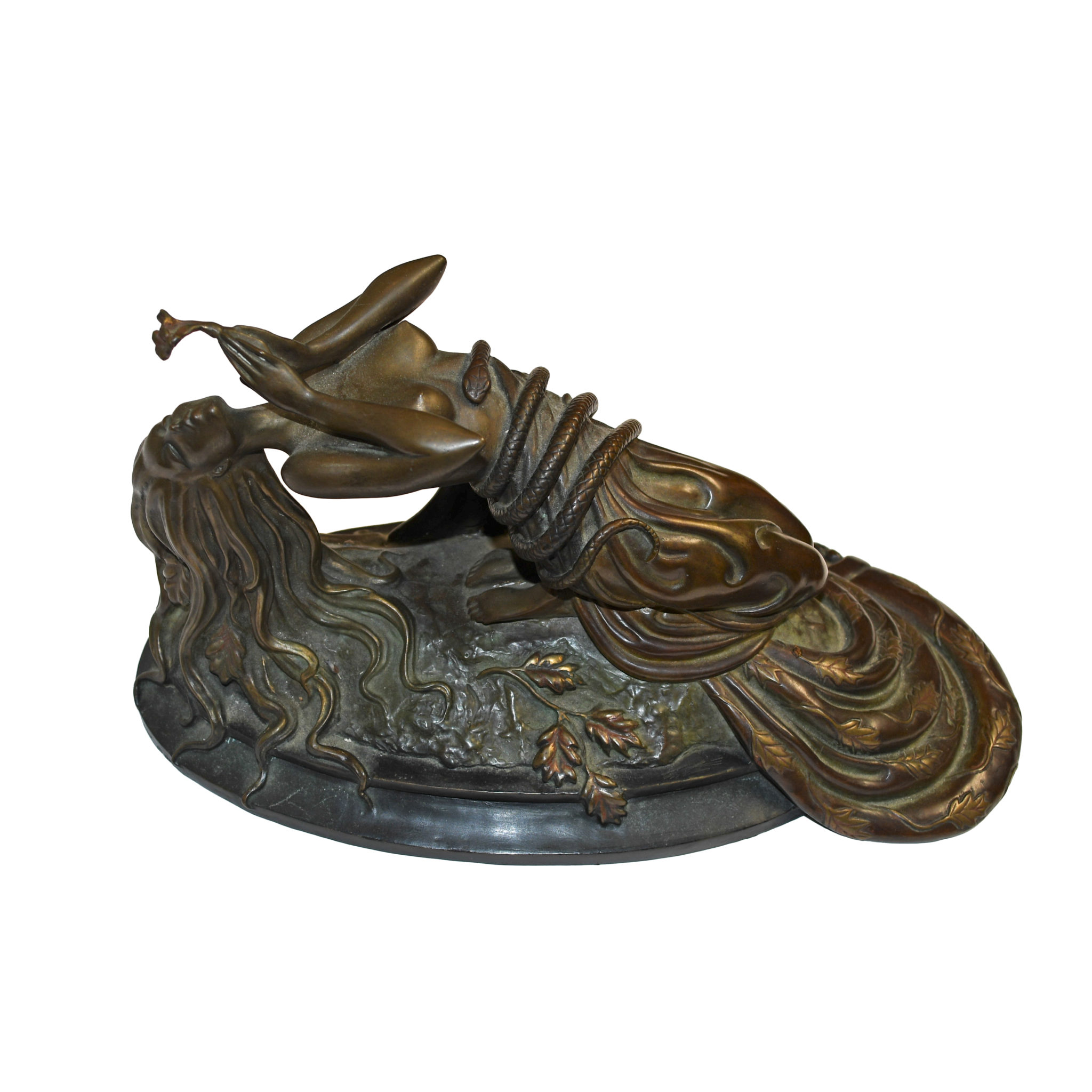 Erté ''PERFUME'' Bronze Art Sculpture, Signed and Numbered 251 of 300. - Image 3