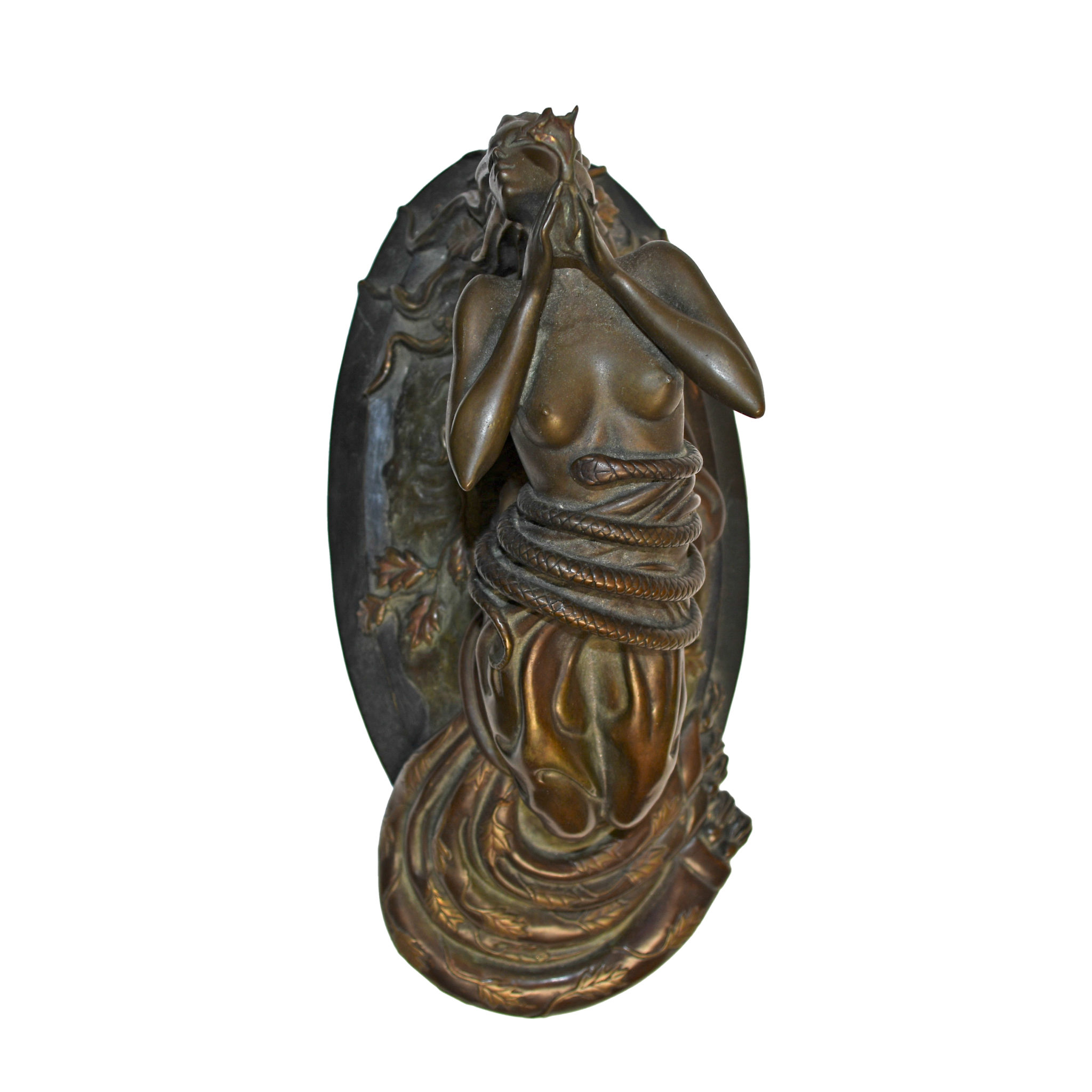 Erté ''PERFUME'' Bronze Art Sculpture, Signed and Numbered 251 of 300. - Image 2