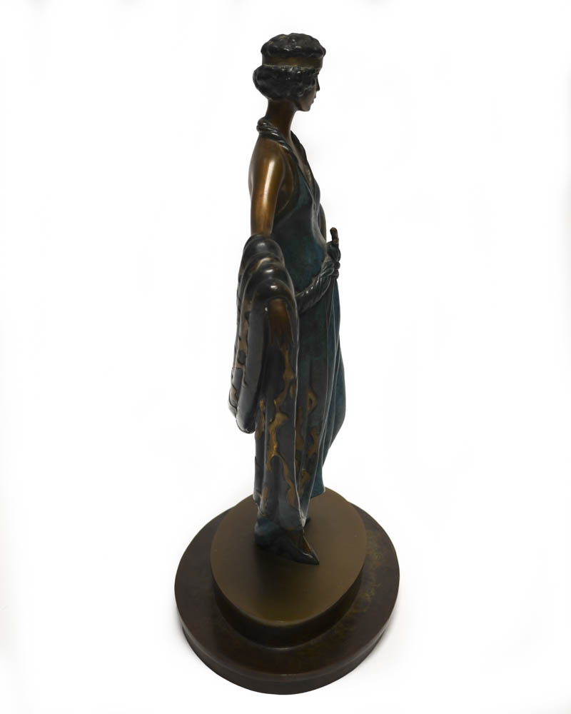 Erte ''Gala'' Limited Edition Bronze 145 of 300 - Image 4