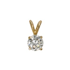 Diamond Solitaire Pendant
