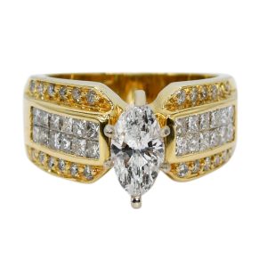 Marquise Diamond Ring
