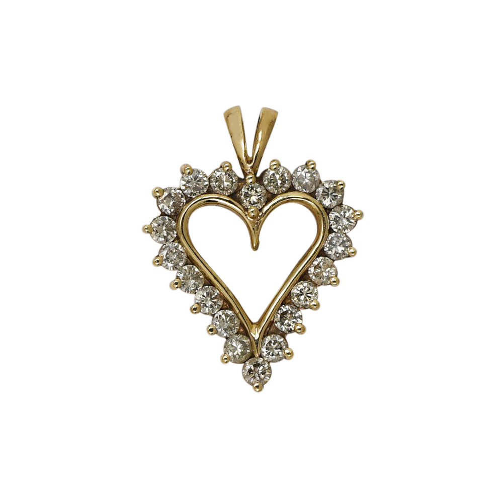 Diamond Heart Pendant