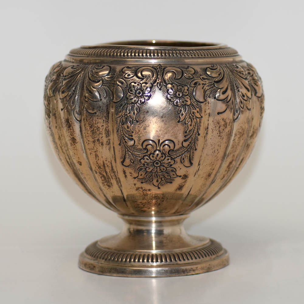 Sterling Silver Hand Chased Frank M Whiting Footed Bowl, 8.44ozt - Image 8