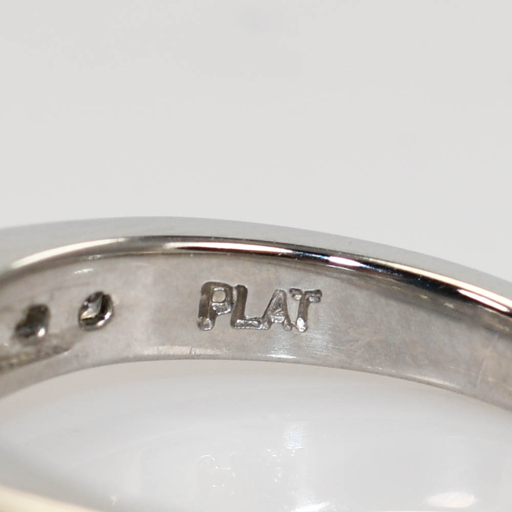 Ladies Platinum Diamond Ring, 1.03ct GIA H/VSI 5.4g - Image 7