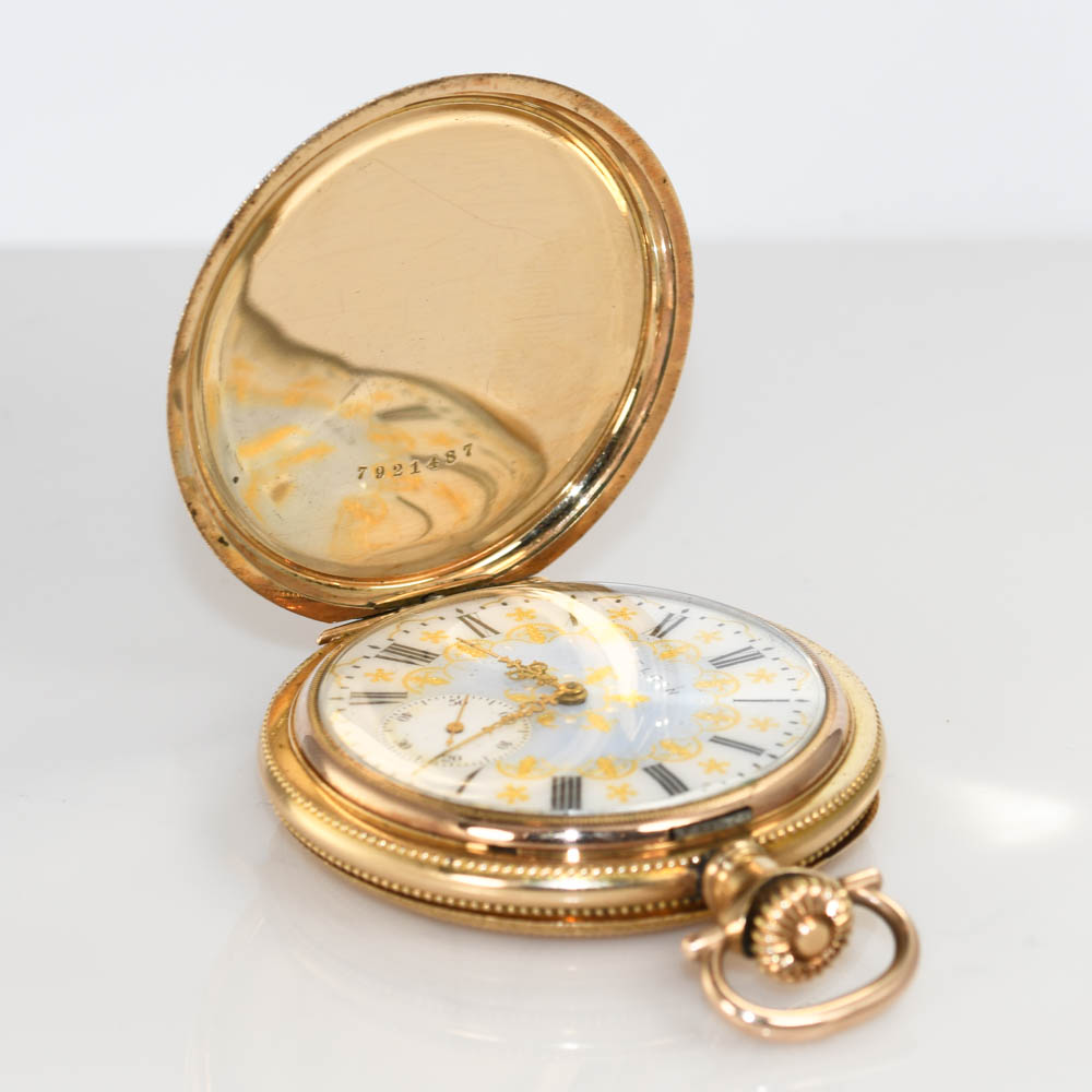 Elgin G.F Pocket Watch Hunting Case - Image 13