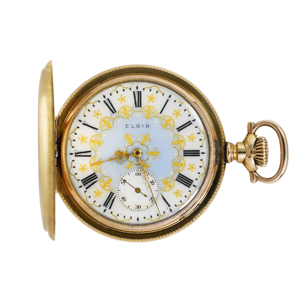 Elgin Pocket Watch Hunting Case Tangible Investments