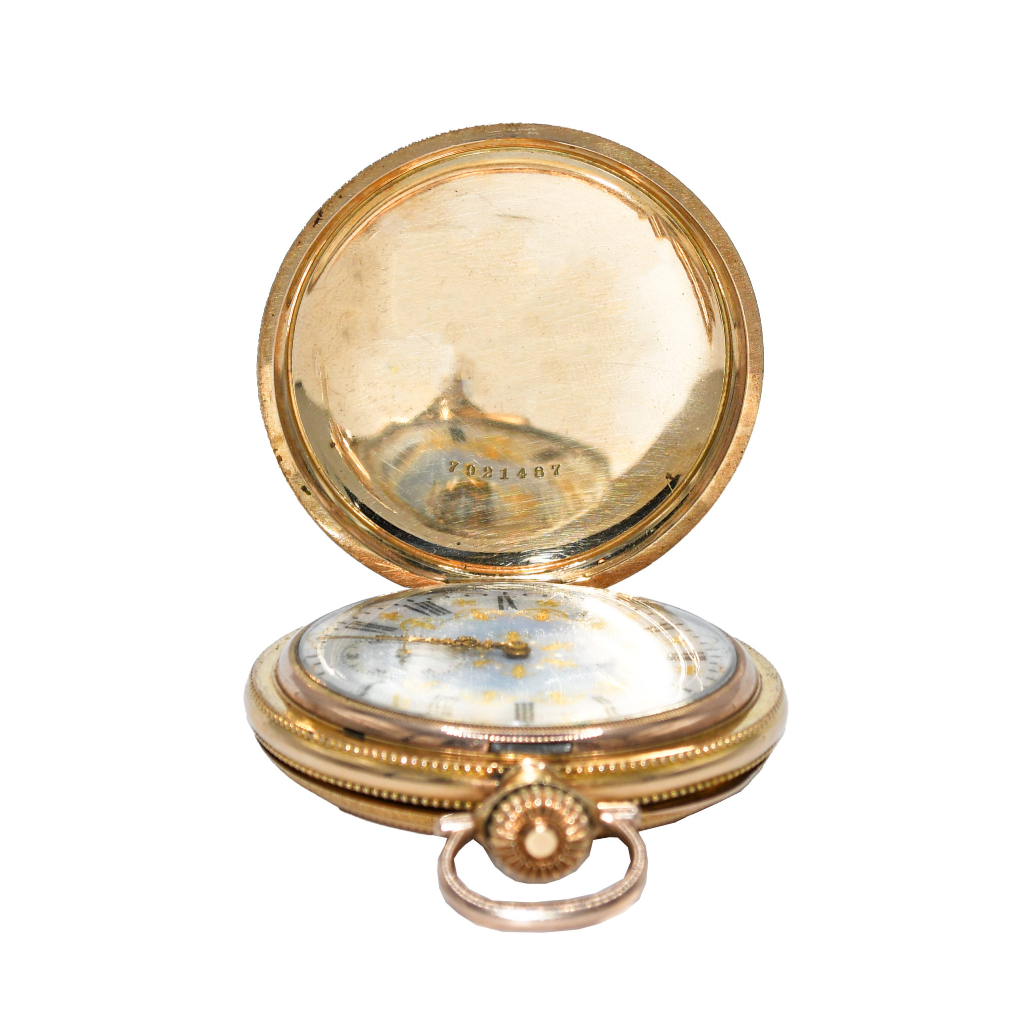 Elgin G.F Pocket Watch Hunting Case - Image 5