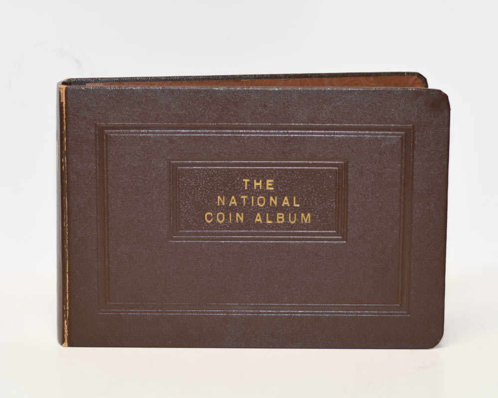 National Coin Album 1916-1959 Mercury/Loose Dimes-131 coins