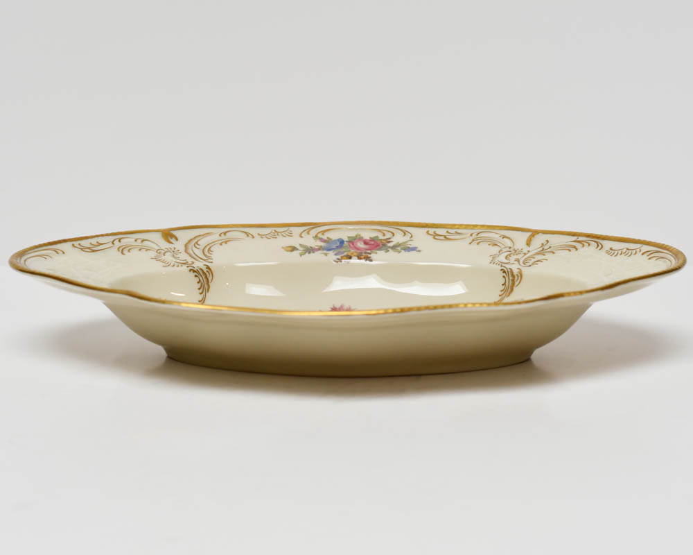 Classic Rose Rosenthal Ivory Serving Bowl