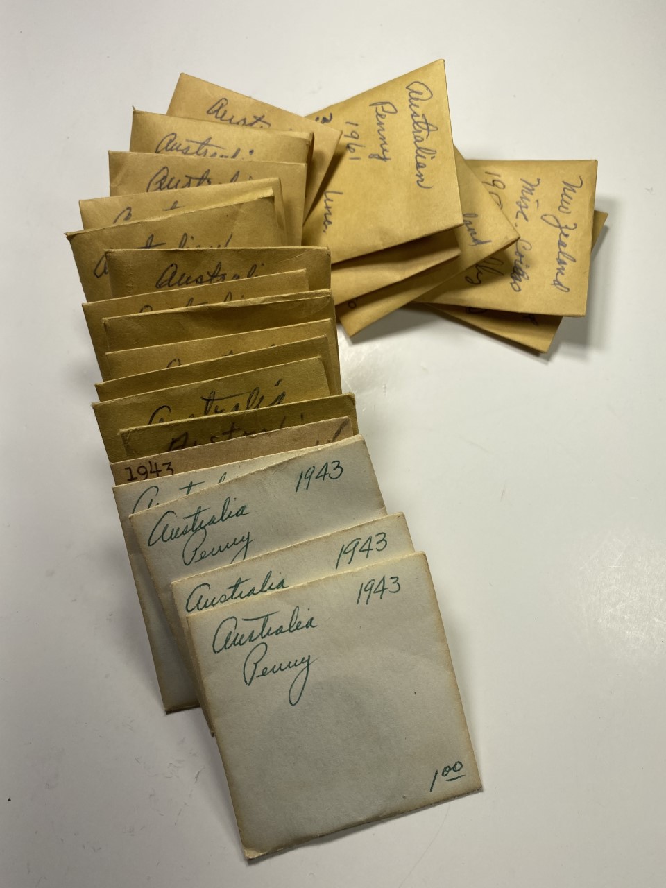 Old Collection of Australia and New Zealand Coins 19th-20th Century Silver Included - Image 4