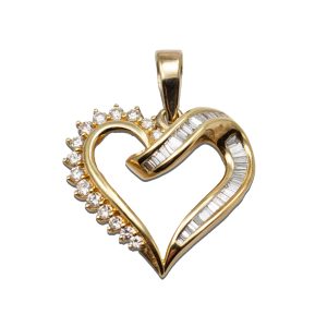 Diamond Heart Pendant